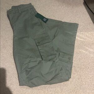Green Cargo Pants